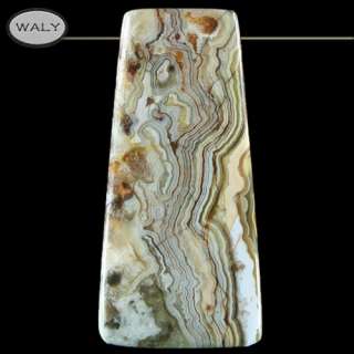 Mexican Crazy Lace Agate Pendant bead S223106  