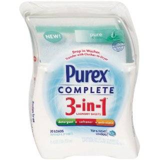 Purex Complete 3 in 1 Pure and Clean, 20 Count Box