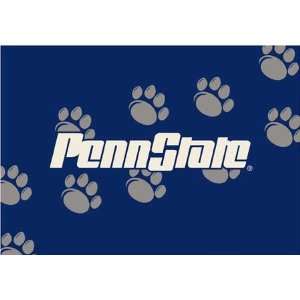  NCAA Team Spirit Rug   Penn State Nittany Lions (Paw 