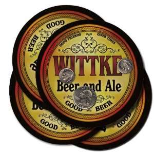  Wittke Beer and Ale Coaster Set