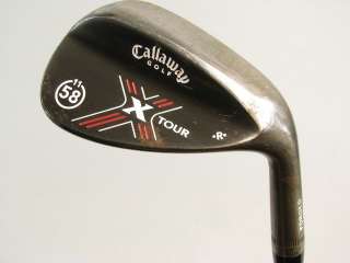 TOUR ISSUE Callaway X Tour Vintage Lob Wedge 58*w/Steel S300 58/11 (34 