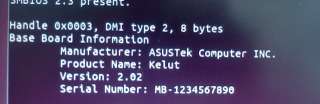 HP / COMPAQ 5187 4913 ASUS KELUT A7V8X LA SOCKET 462/A AGP Motherboard 