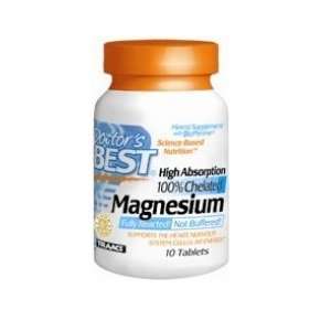  Doctors Best High Absorption Magnesium with BioPerine 10T 