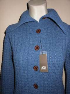 NWT Ugg Powell Merino Cashmere Sweater Jacket S $325  
