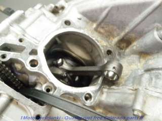 02 Kawasaki Prairie 650 KVF engine motor bottom end crank shaft case 