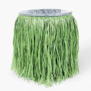  Hula Skirt Trash Can Cover   Party Decorations & Room 