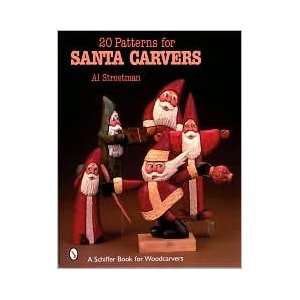  20 Patterns for Santa Carvers by Al Streetman Kitchen 