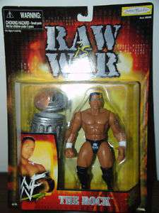 1999 WWF WWE Raw is War The Rock MINT Trashcan  