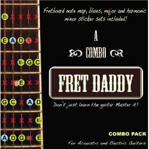  Fret Daddy Combo Pack for Electric/Acoustic Guitar 