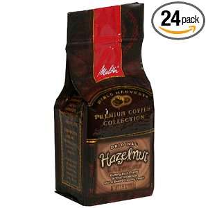 Melitta Hazelnut Ground Coffee, 1.75 Ounce Bricks (Pack of 24)  