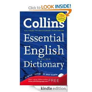 Collins Essential English Dictionary  Kindle Store
