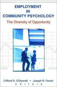 Employment in Community Psychology, (0789010364), Joseph R Ferrari 