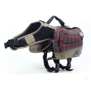  Kyjen Outward Hound Excursion Dog Backpack Small Plaid 