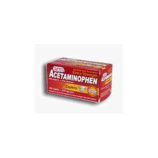  Acetaminophen Caplets Extra Strength 500 Mg  100S Health 