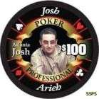 Josh Arieh Ltd Edition Poker Chip Card Guard 10g WSOP