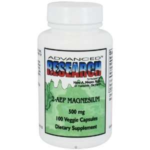 Advanced Research   2 AEP Magnesium 500 mg.   100 Vegetarian Capsules