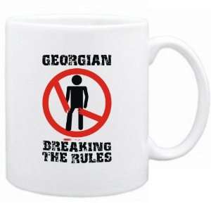    Georgian Breaking The Rules  Georgia Mug Country