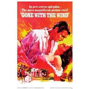  Gone With The Wind (Small) Movie Poster