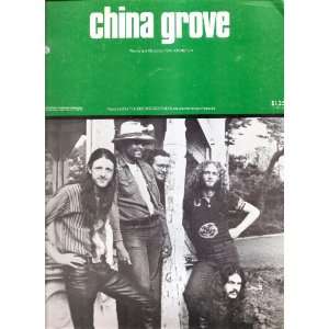  Sheet Music China Grove The Doobie Brothers 217 