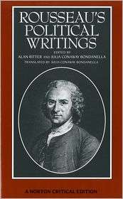 Rousseaus Political Writings, (0393956512), Jean Jacques Rousseau 