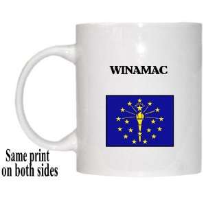  US State Flag   WINAMAC, Indiana (IN) Mug 