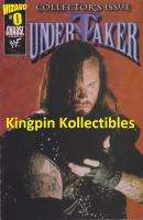 Undertaker Chaos Comics #0 Collectors Issue Wizard wwe wwf  