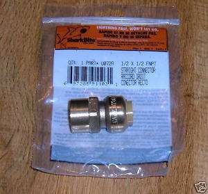 U072A SharkBite Female Connector 1/2x1/2 (lot of 10)  