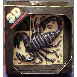  3D Slide Puzzle Scorpion 1996 Toys & Games