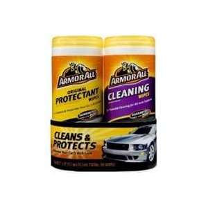 ArmorAll Protect & Clean Wipes, 25 Pk Automotive