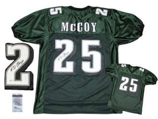   McCoy SIGNED Home Jersey   JSA WPP   Philadelphia Eagles   AUTOGRAPH