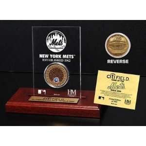 Citi Field New York Mets Infield Dirt Coin Etched Acrylic