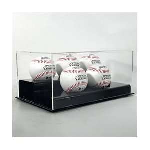  Acrylic Five Ball Baseball Display Case