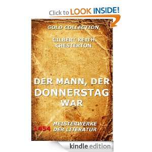 Mann der Donnerstag war (Kommentierte Gold Collection) (German Edition 