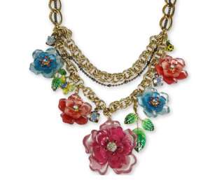   Jewelry Hawaii Hawaiian Luau Flowers Cascade Necklace WOW  