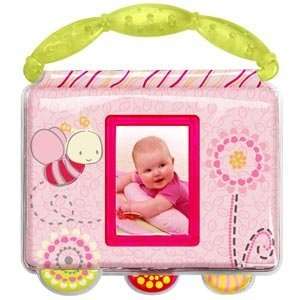  Bright Starts Busy Bee Photo Book   Pretty in Pink Baby
