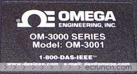 Omega OM 3000 OM 3001 Temperature Datalogger image #5