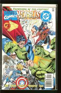 DC Versus Marvel Comics #1 4 (Complete Series) NM Amalgam Set vs 