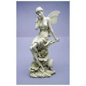  Pondering Fairy of Essex Statue Patio, Lawn & Garden