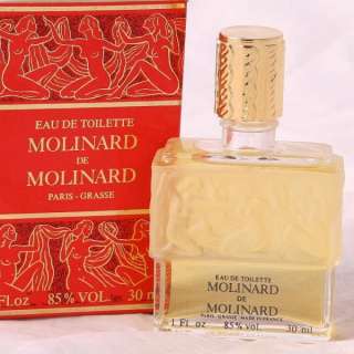 this auction is for a vintage 30 year old molinard de molinard eau de 