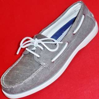   MARIN Gray Slip On Fashion Casual Loafers Sneakers Boat Shoes  
