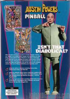   POWERS PINBALL Groovy Dr Evil PC Game NEW XP BOX 778399003109  