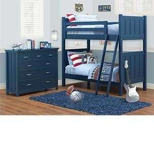  Nathan Scott 2 pc Bunk Bed Set Bunk Bed, 7 dr Dresser 