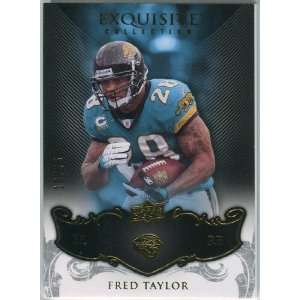   Deck Exquisite Collection #45 Fred Taylor /75 Sports Collectibles