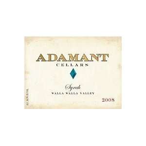  Adamant Syrah Walla Walla 2008 750ML Grocery & Gourmet 