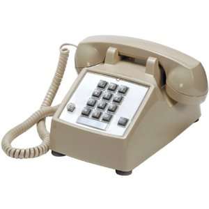  Cortelco Kellogg 2500 Tel Flash/M W Desk Mount Phone with 