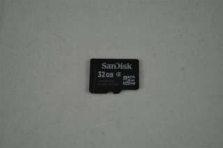 SanDisk MicroSDHC Card 32GB Class 4  