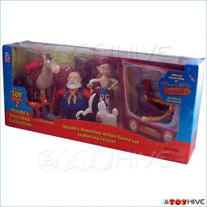 Disney Pixar Toy Story Woodys Roundup Set Pete Jessie  