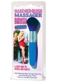 Waterproof Massager vibrating blush brush tickler  