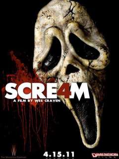 SCREAM 4, REAL Prop Movie COSTUME   COA, DVD UACC, Signed NEVE 