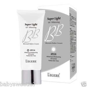   Light UV Whitening BB cream SPF 34 Oil Control 2011 New 35g  